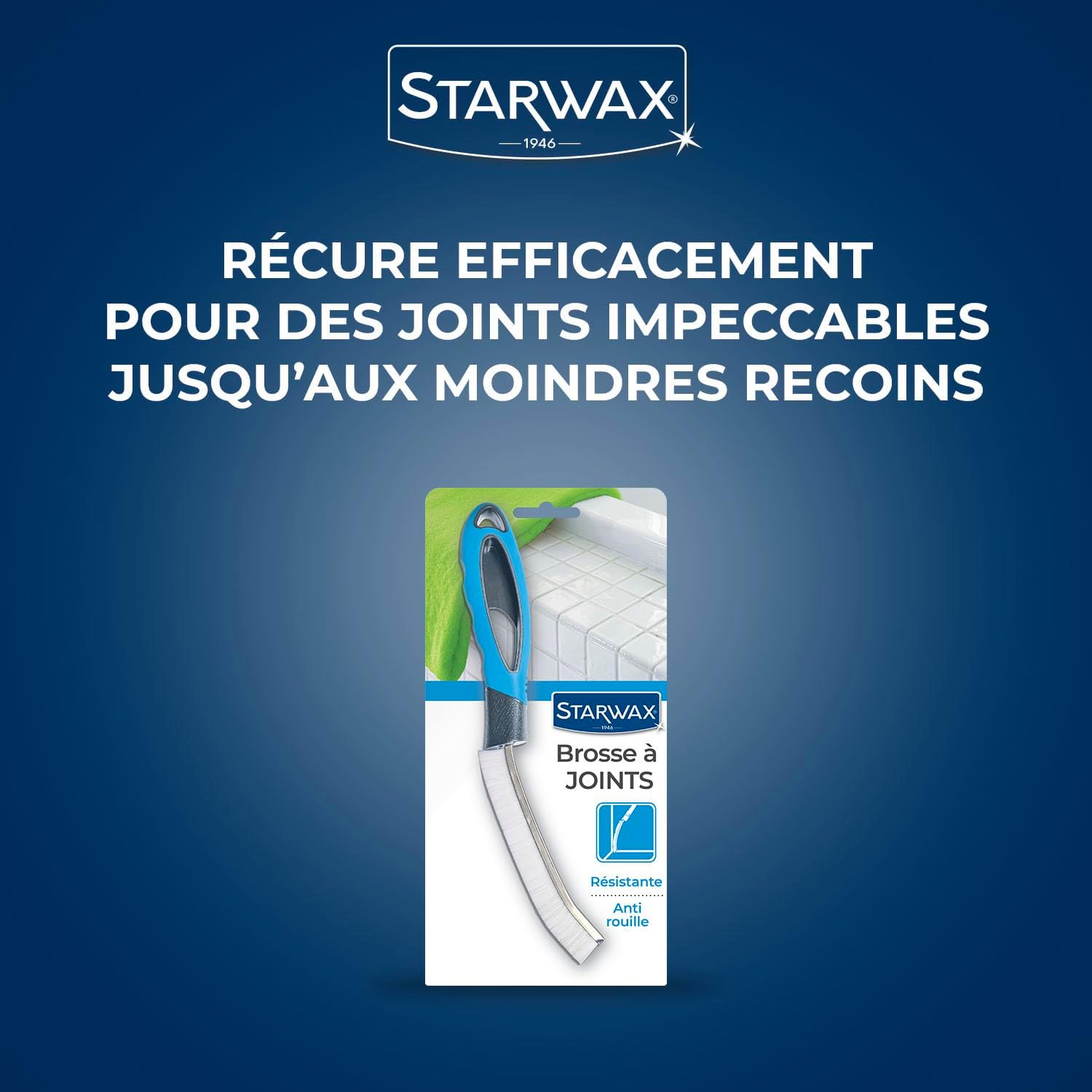 Detalle 1 de Brosse à joints Starwax 1 tête étroite