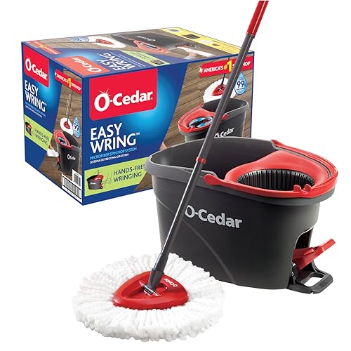 Imagen de O-Cedar EasyWring Microfiber Spin Mop with Bucket System en OfertitasTOP