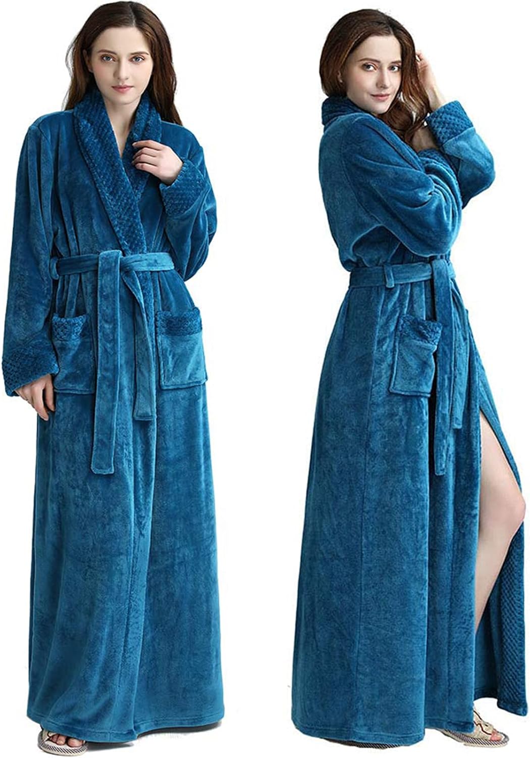 Detalle de Oksun Dressing Gown Plus Size Full-Length Robe