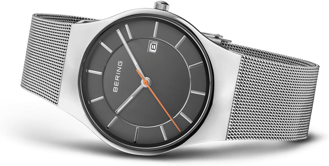 Thumbnail 2 de BERING Uomo Classic: Orologio Analogico Quarzo con Cinturino in Acciaio Inossidabile e Vetro Zaffiro