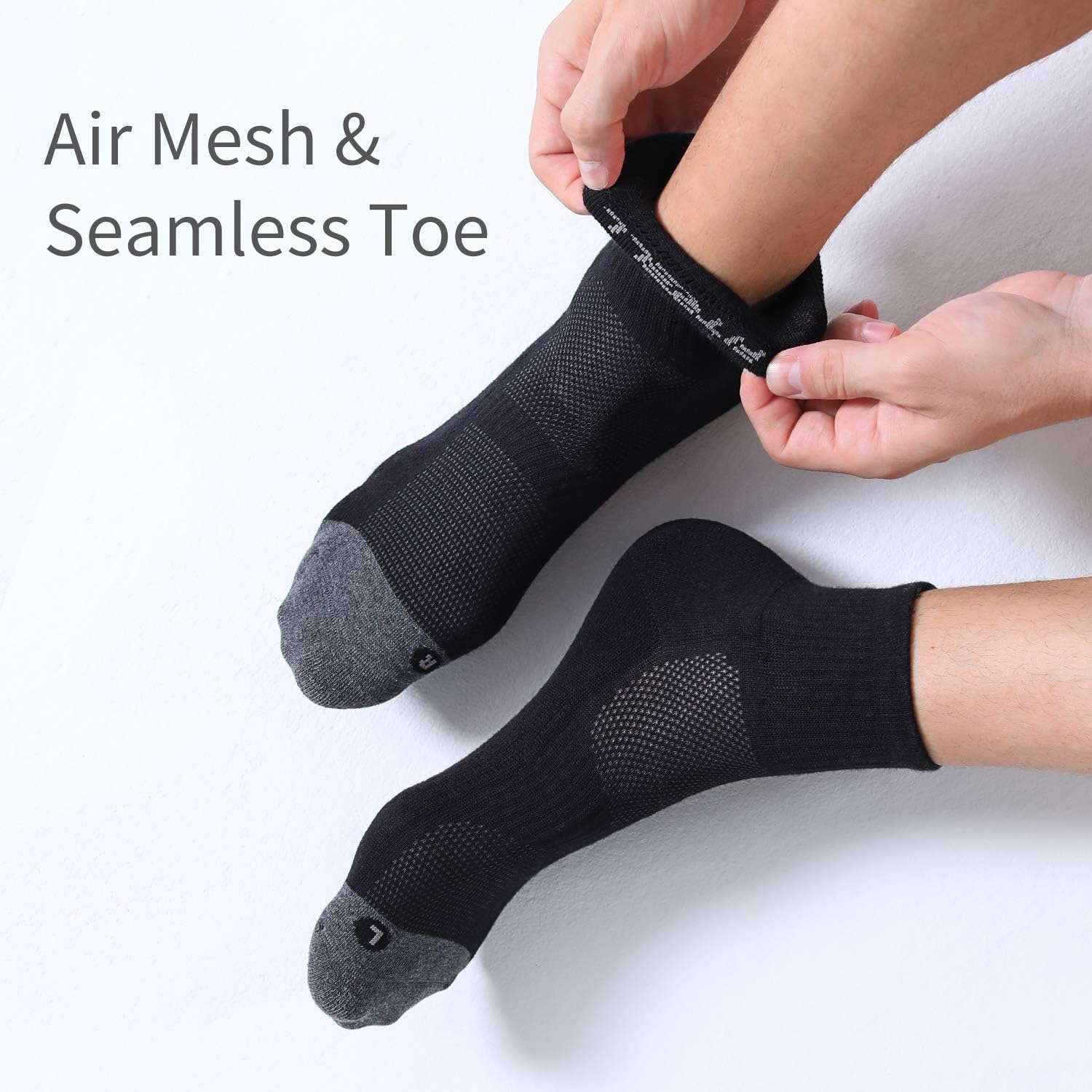 Thumbnail 4 de FITRELL Men's Athletic Ankle Socks 6-Pack