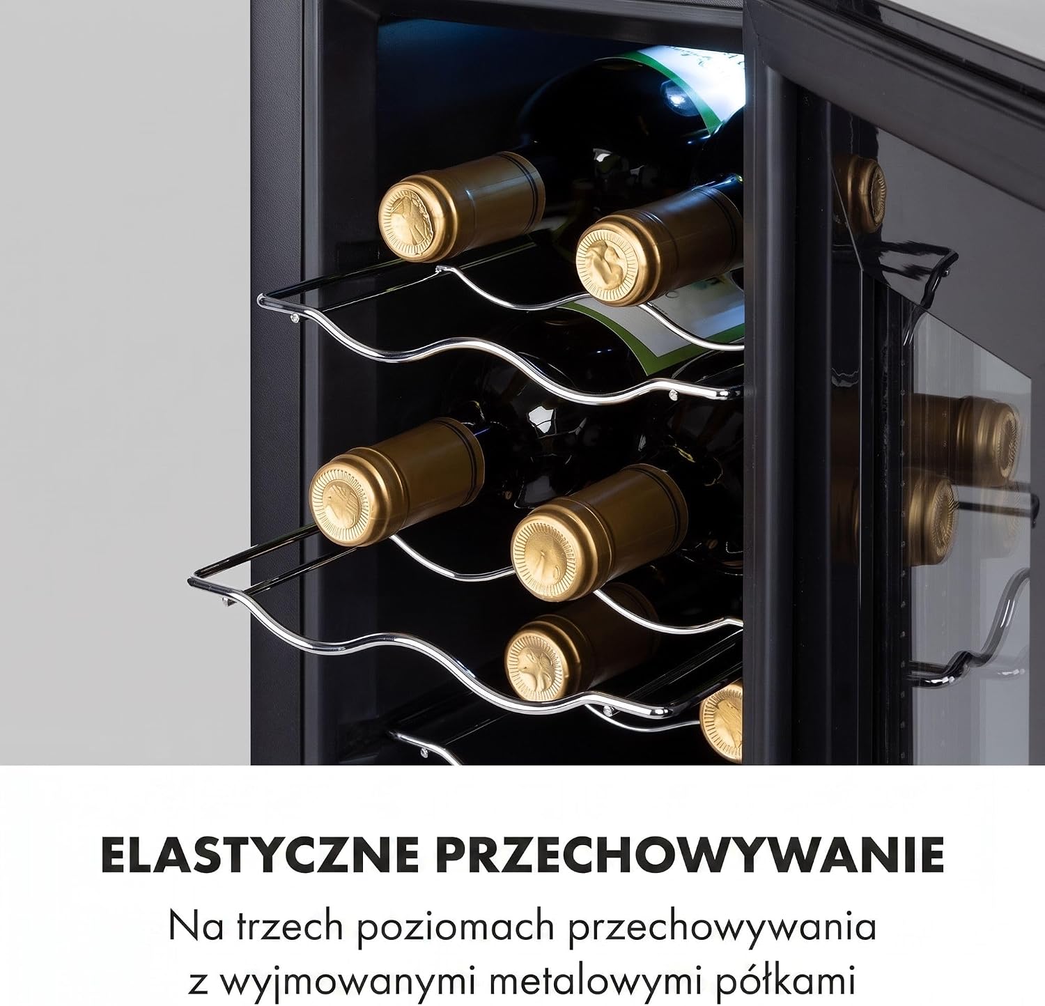Thumbnail 6 de Klarstein Bellevin 5303862 Wine Cooler, 23 L, UV-Protected Glass Door
