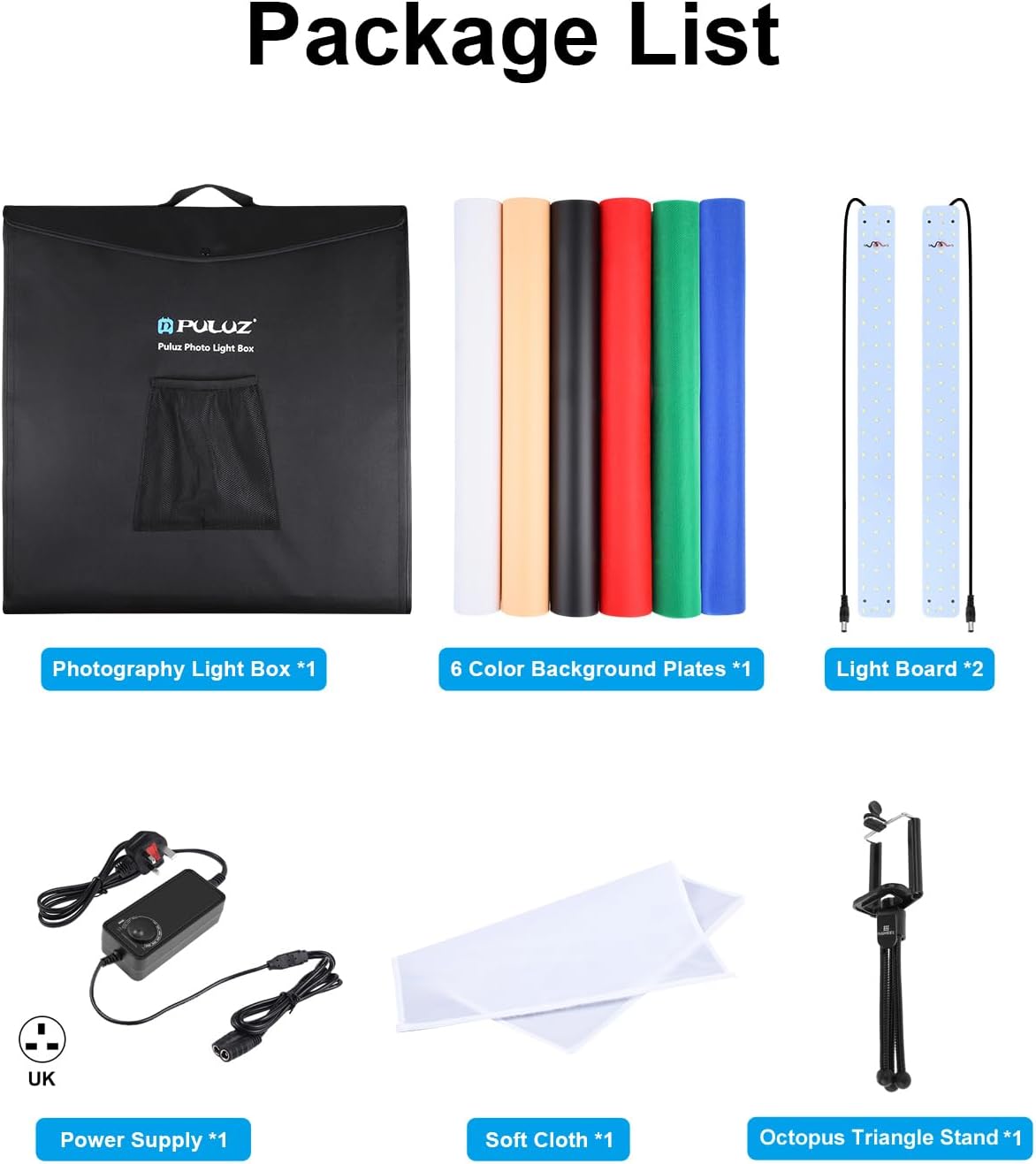 Thumbnail 6 de PULUZ Photo Box Studio Light Box – 60cm Portable Light Tent with 5500K LEDs