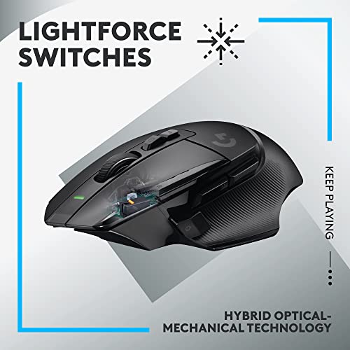 Detalle 2 de Logitech G502 X LIGHTSPEED Wireless Gaming Mouse - Black