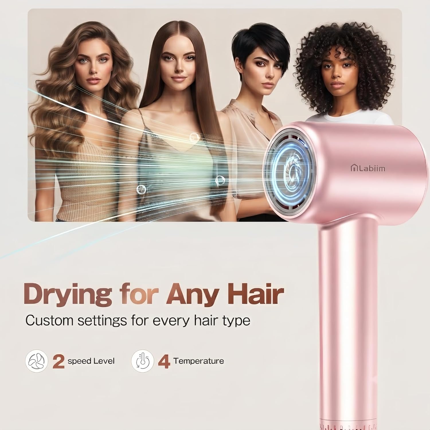 Thumbnail 3 de Labiim Hair Dryer, Ionic, 1 Nozzle