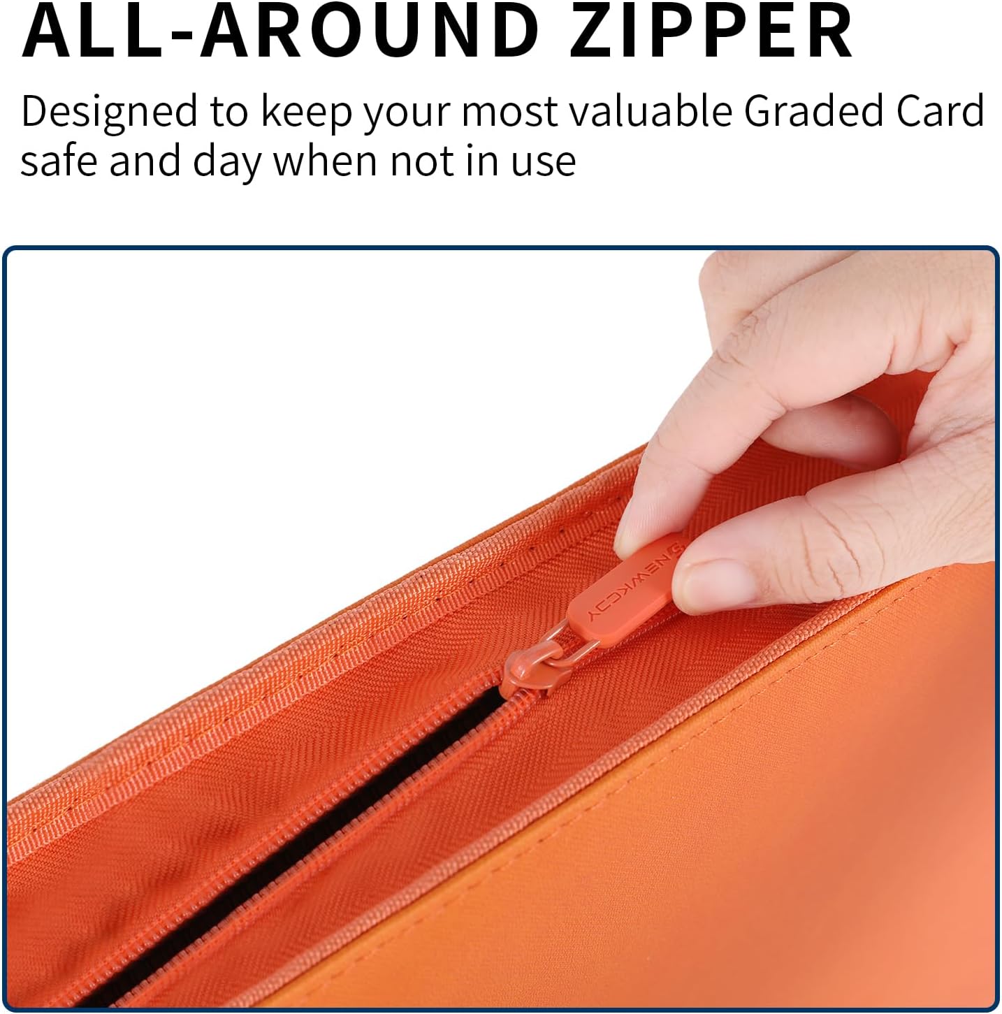 Thumbnail 4 de Snekdy premium 360-pocket trading card binder (Orange)