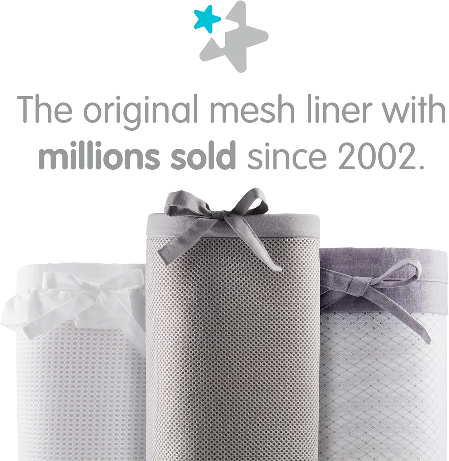 Detalle de AirflowBaby Essential 2mm Breathable Mesh Cot Liner