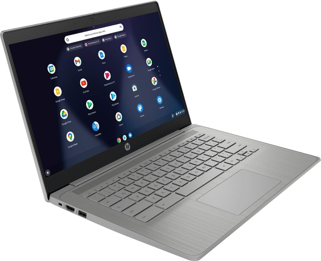 Detalle 2 de HP 15.6" HD Anti-Glare Chromebook Laptop (Intel Pentium N200, 8GB LPDDR5, 224GB Storage Bundle)