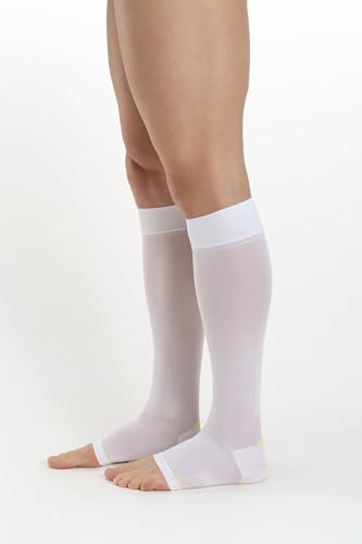 Detalle 2 de Relaxsan Antitrombo M0350A - Gambaletti punta aperta 18-23 mmHg, Classe 1, Unisex (1 paio) - Made in Italy
