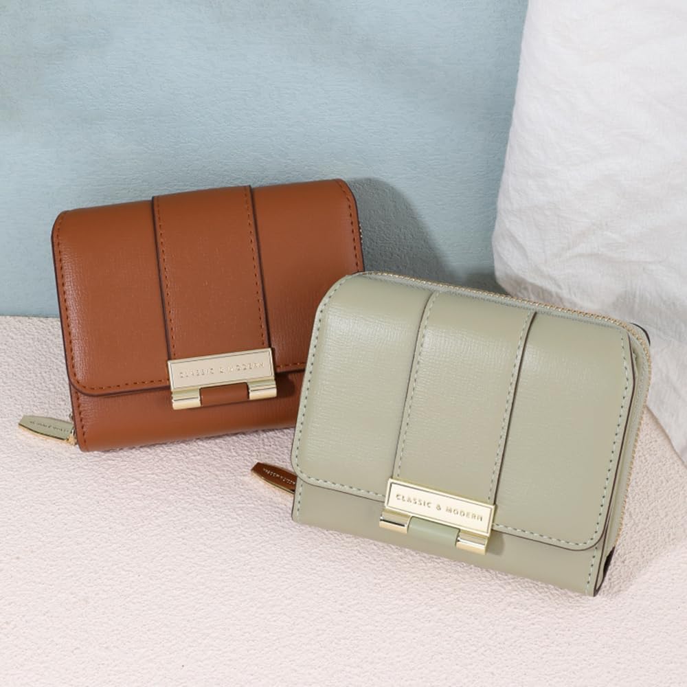 Thumbnail 6 de Vllcsla Women's Compact Bifold Wallet with Coin Pocket