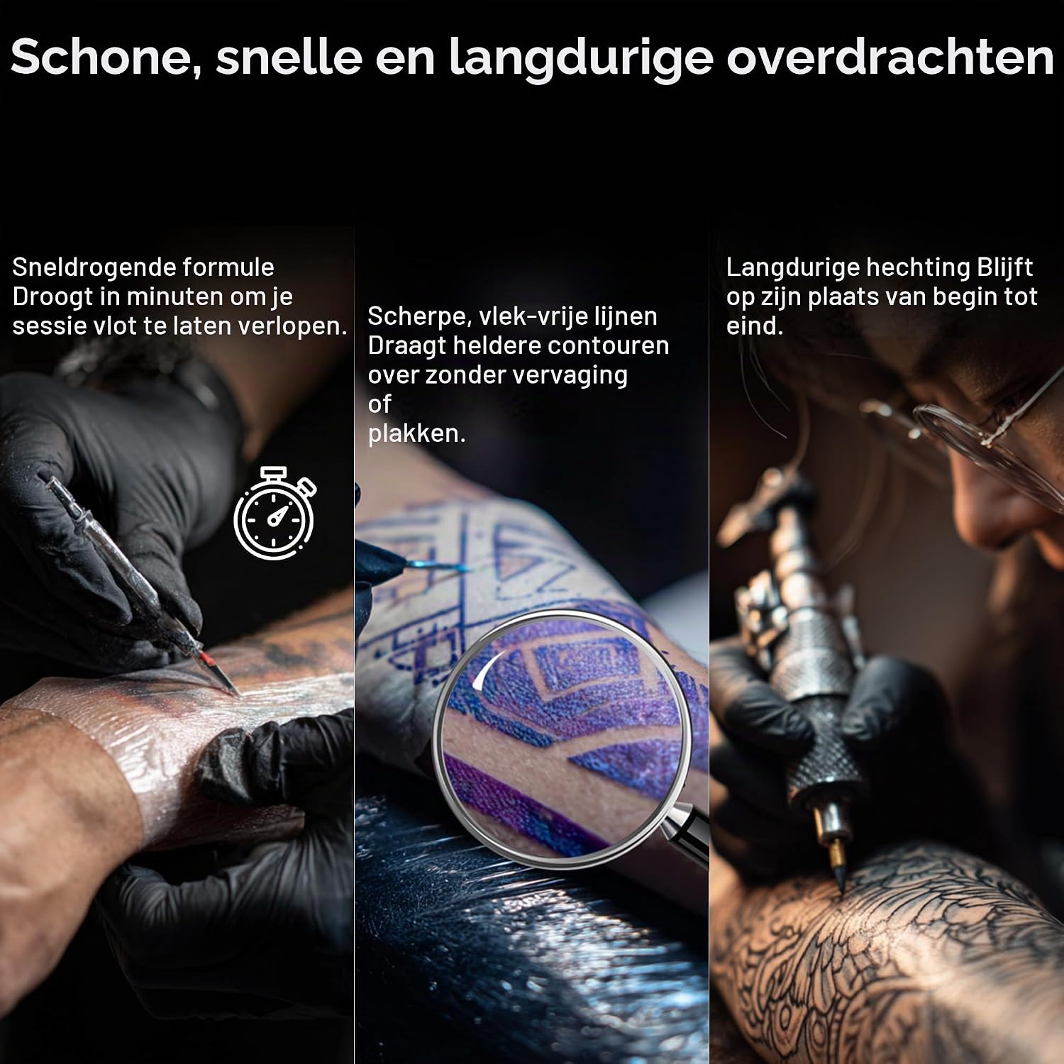 Thumbnail 1 de VRAIKO Fsherney tattoo-transfergel 300 ml, huidvriendelijk en sneldrogend