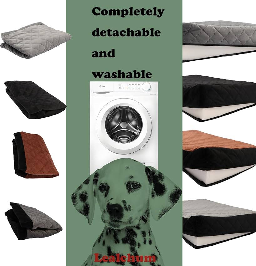 Thumbnail 4 de Lealchum Asiento de Coche Grande para Perro 2 plazas