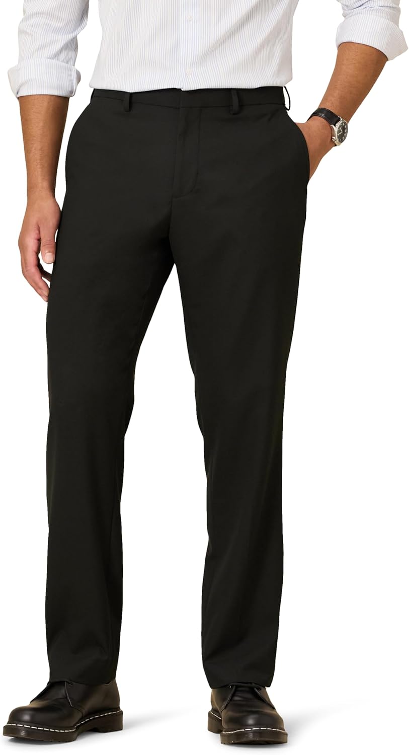 Thumbnail 4 de Amazon Essentials Men’s Classic-Fit Wrinkle-Resistant Stretch Dress Trousers