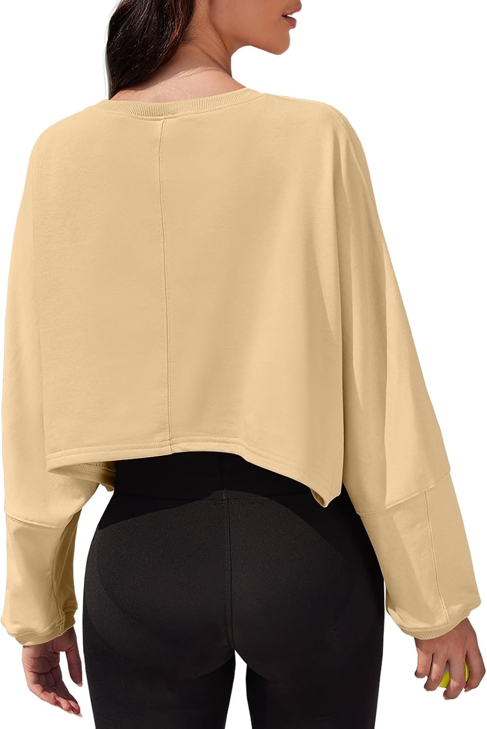 Thumbnail 6 de Tankaneo Cropped Sweatshirt, Cotton-Polyester Blend