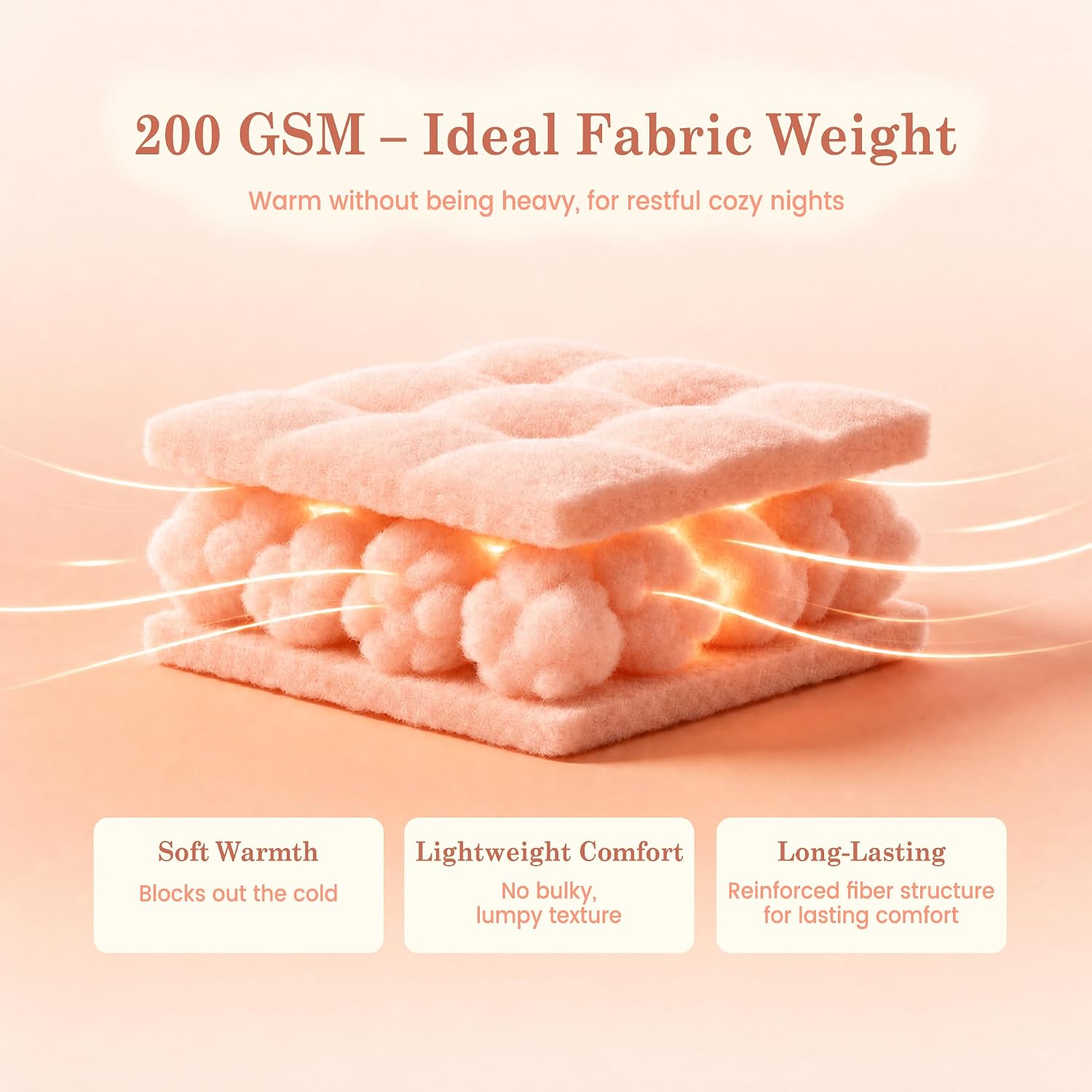 Thumbnail 3 de Viviland Full Plush Fitted Sheet 15" pocket