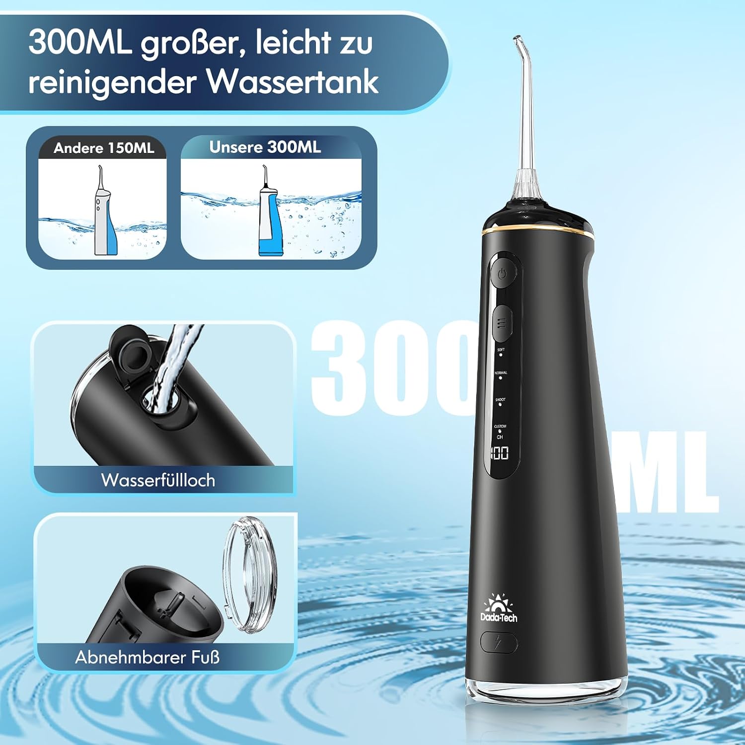 Detalle 2 de Water Flosser Munddusche kabellos