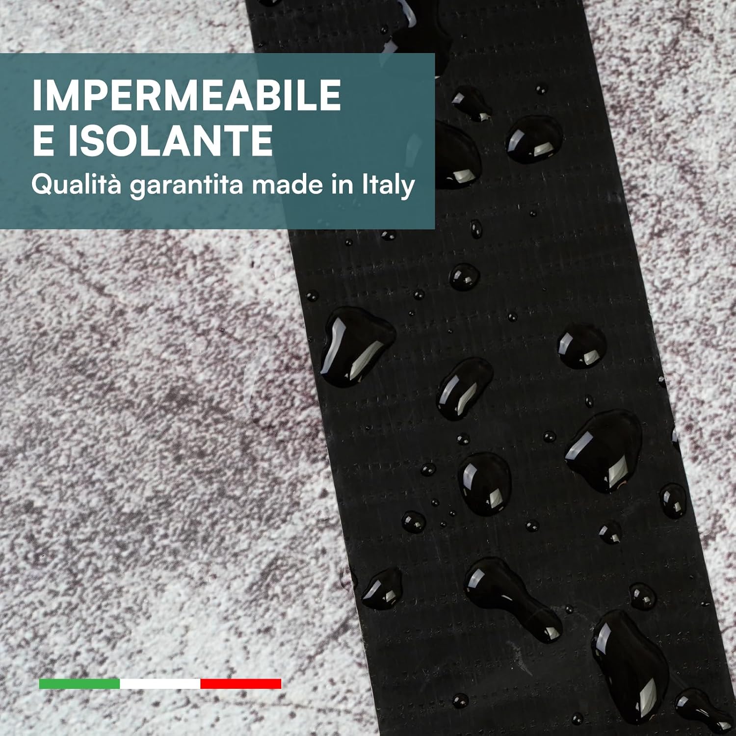 Detalle de DNK TRADE Nastro Adesivo Telato Americano 50mm x 25m – Nero, Impermeabile e Multisuperficie (3 Rotoli)