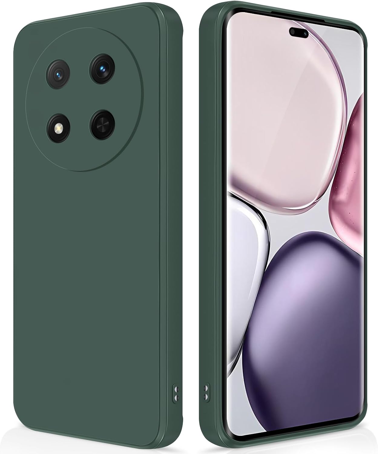 Detalle de GiiYoon Case for Honor Magic 7 Lite, Green