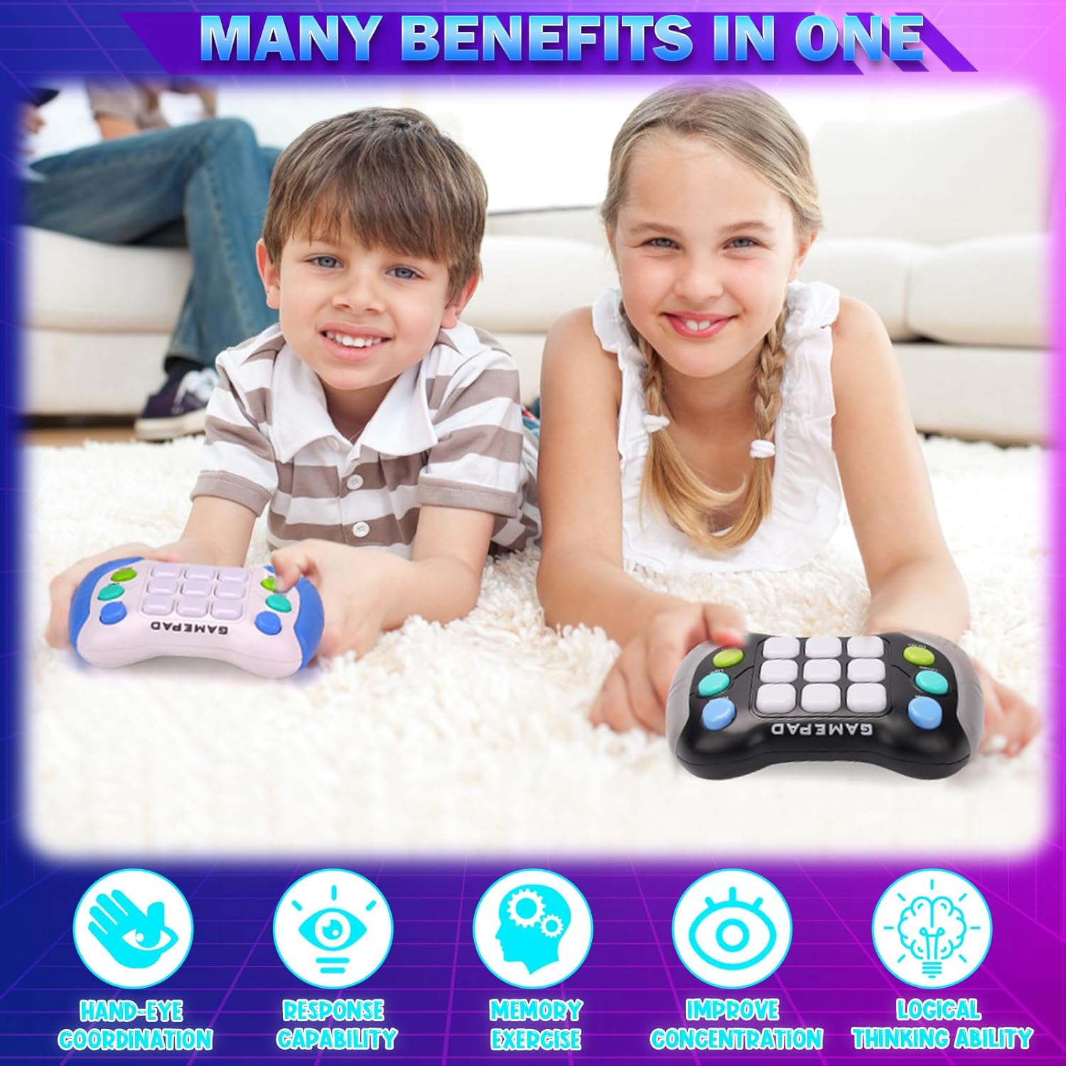 Detalle 2 de Unknown Brand 5–8 Year Old Boys' Electronic Handheld Games