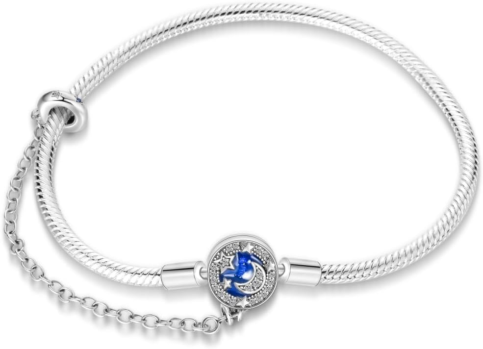 Detalle de TINSLO Moments Bracciale Donna in Argento 925 Snake – stile essenziale e versatile