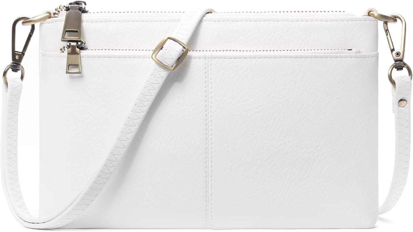 Detalle de SENDEFN women’s small vegan leather crossbody bag with RFID card slots