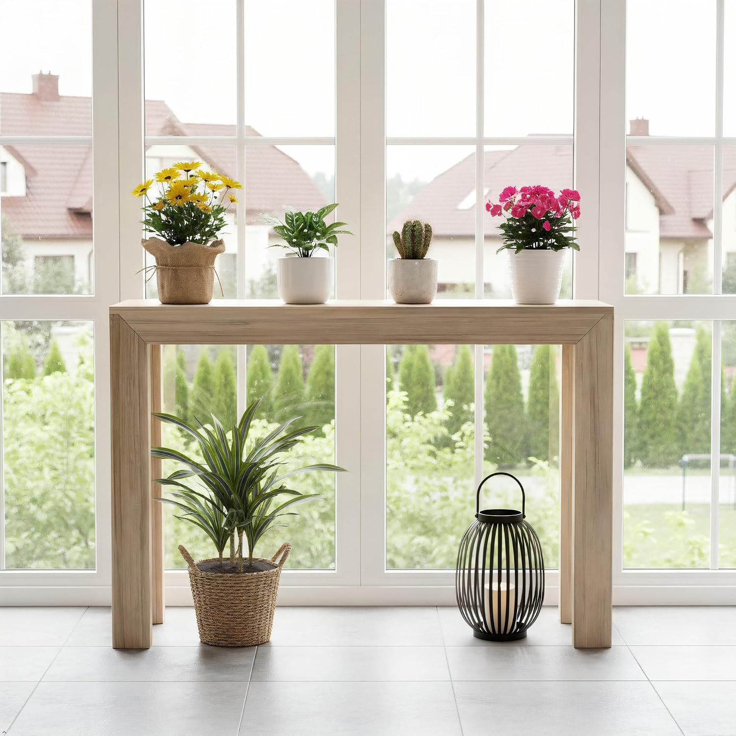 Thumbnail 4 de Plank+Beam Console Table, 46-Inch