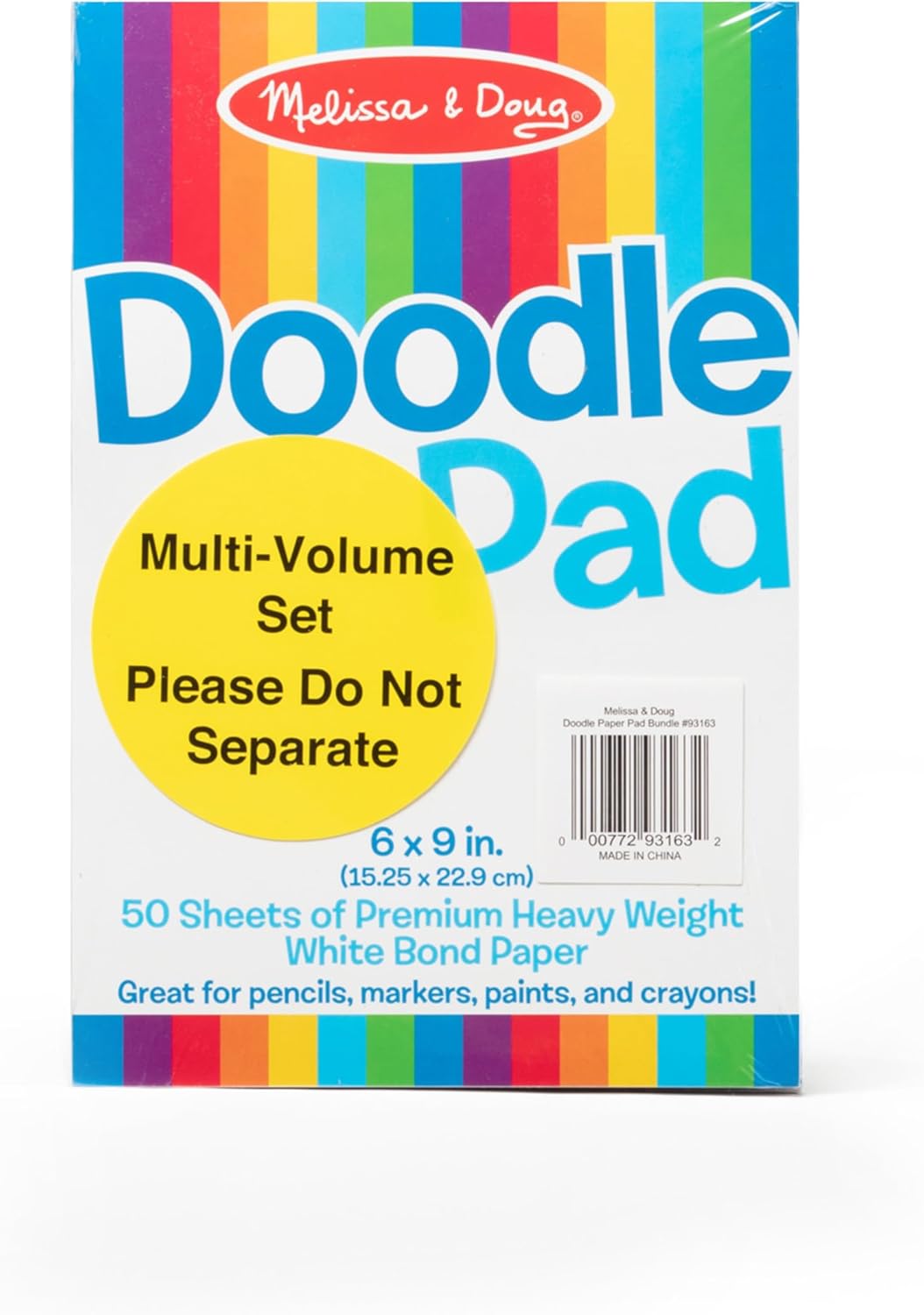 Thumbnail 5 de Melissa & Doug Drawing Paper Pad 6 x 9 inches 🖍️