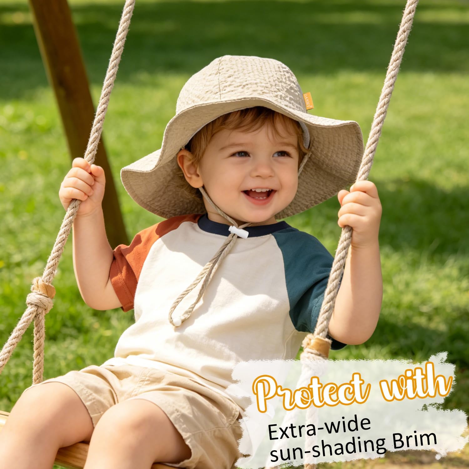 Detalle 2 de Baby Sun Hat with Adjustable Fit