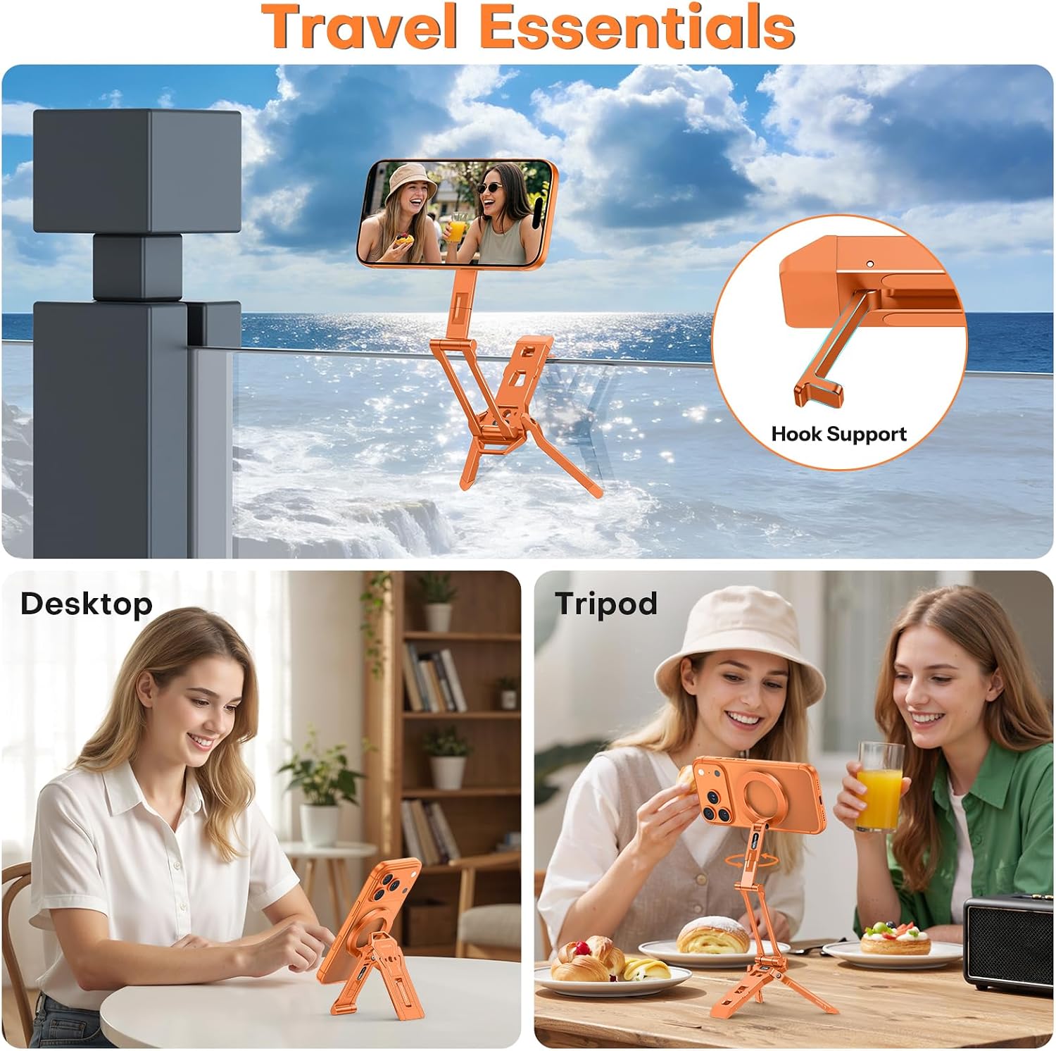 Detalle 2 de OMOTON phone tripod TP06
