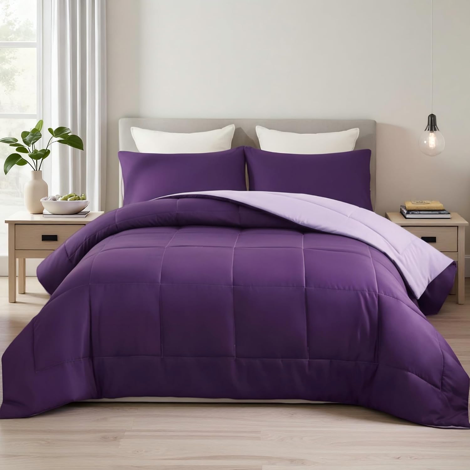 Thumbnail 1 de Exclusivo Mezcla Lightweight Reversible King Comforter Set