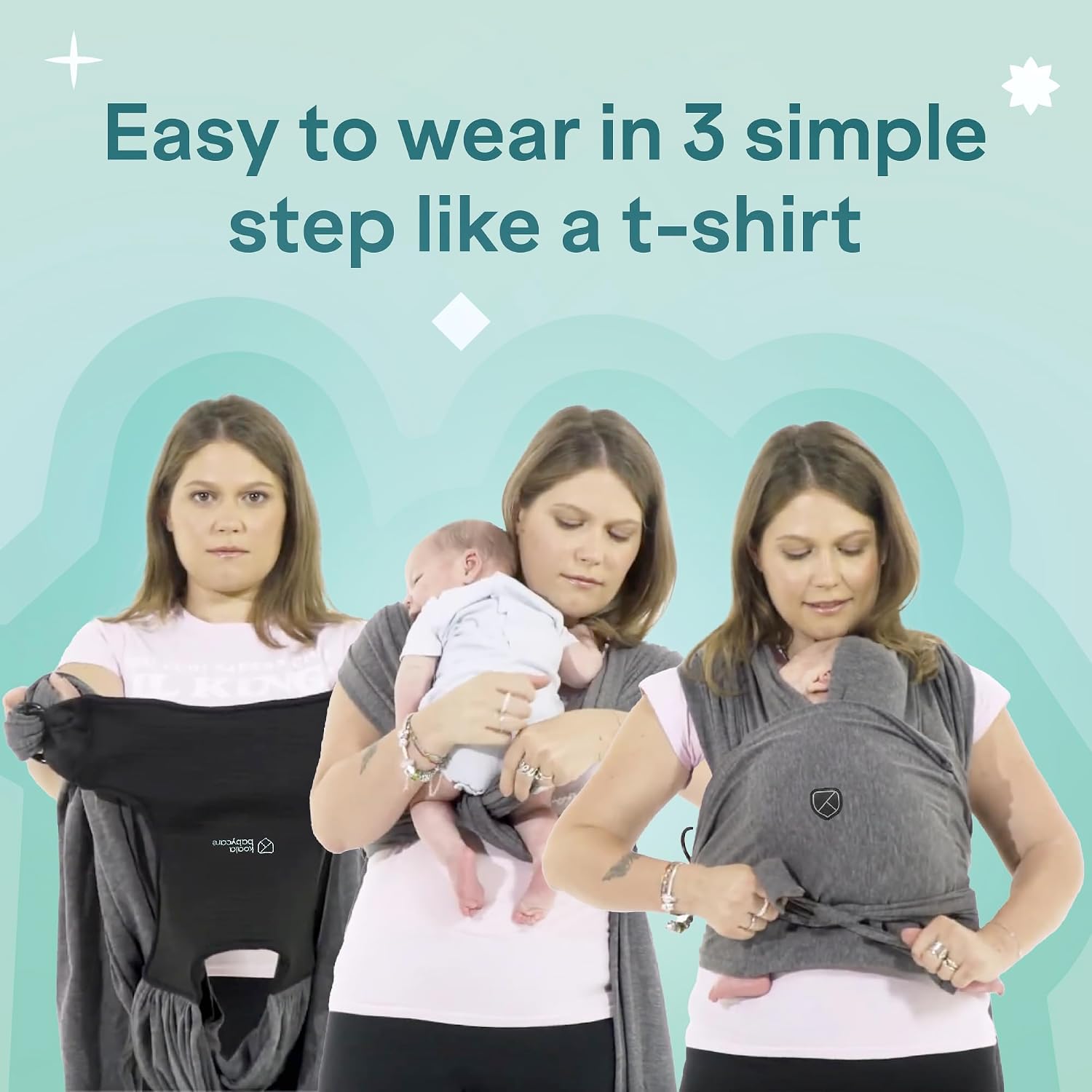 Thumbnail 2 de KOALA BABYCARE Koala sling baby wrap up to 9 kg