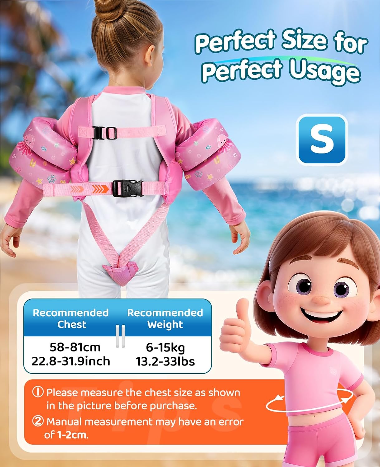 Thumbnail 6 de HeySplash Toddler Swim Vest