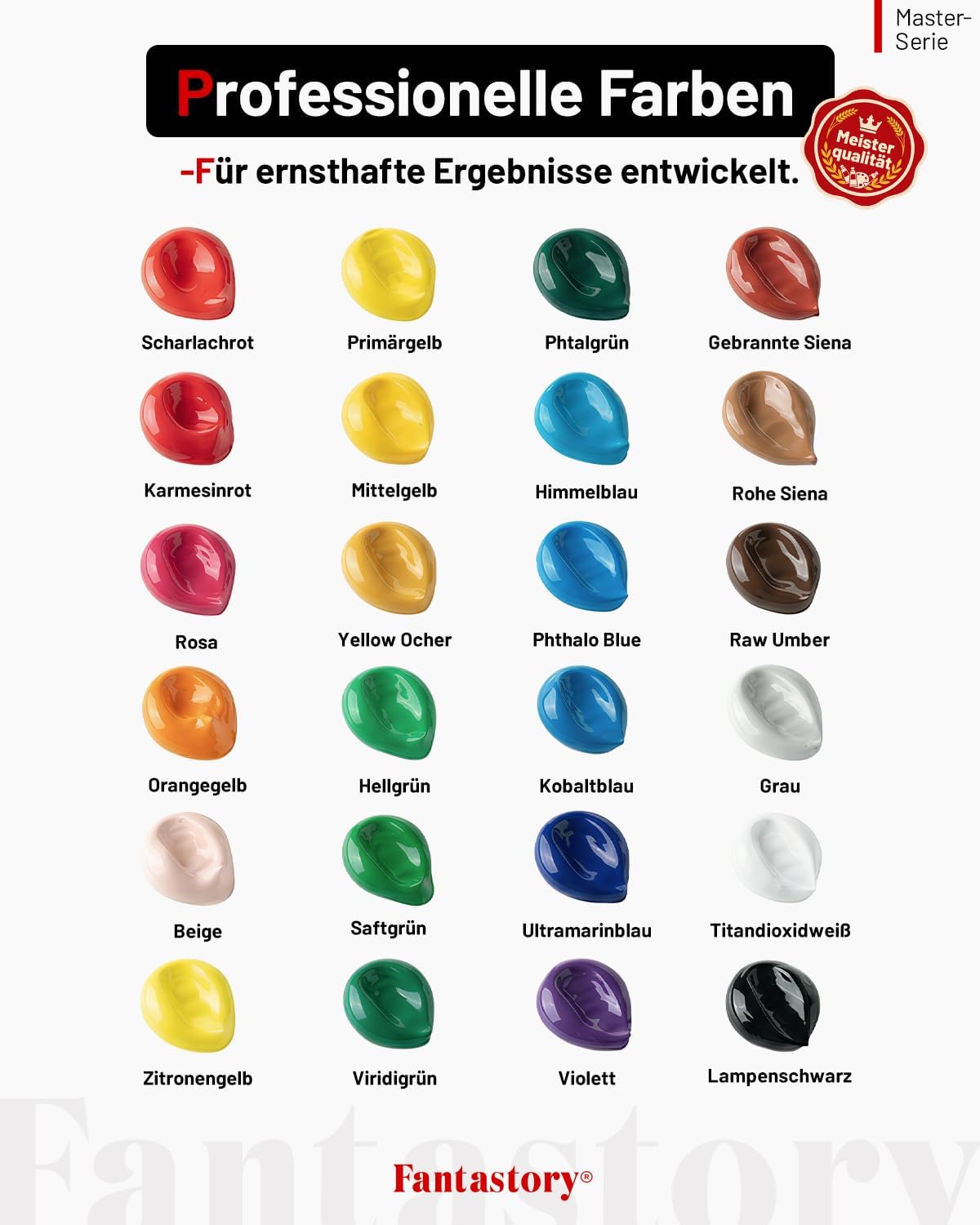 Thumbnail 1 de Fantastory Acrylfarben Set 24x 60ml