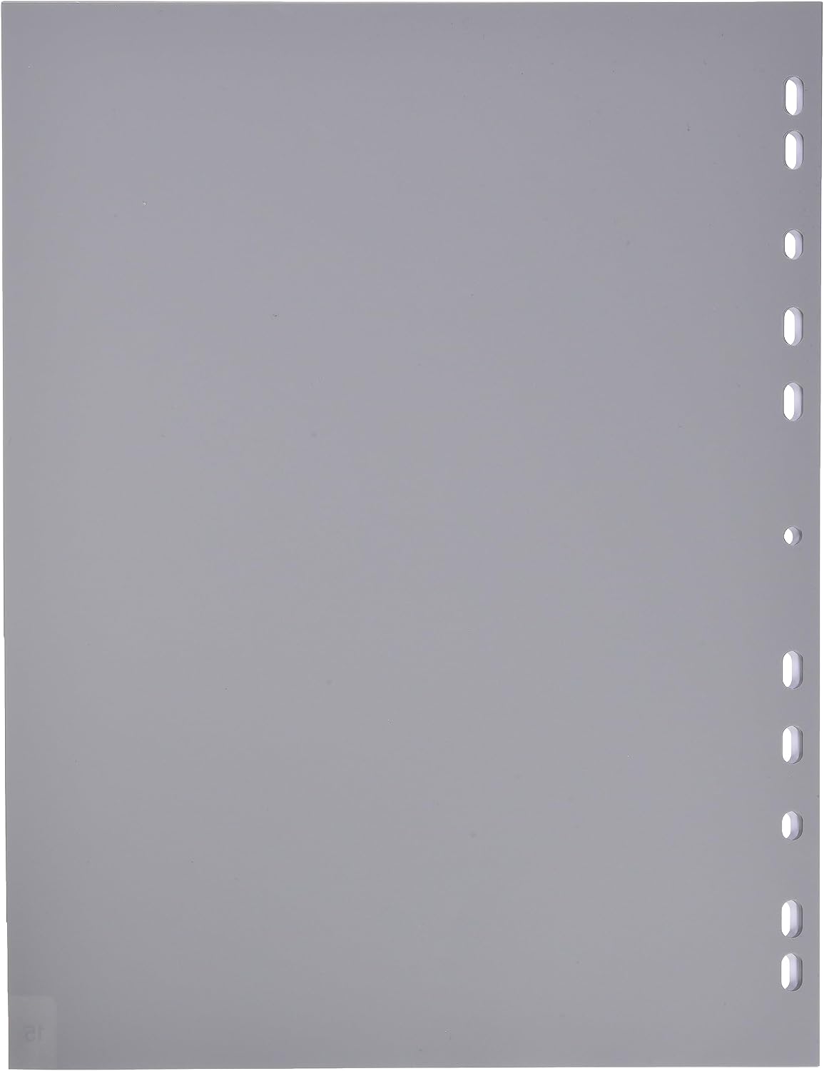 Detalle de Durable 652410 Hunke & Jochheim pärmregister A4, grå, 15 flikar