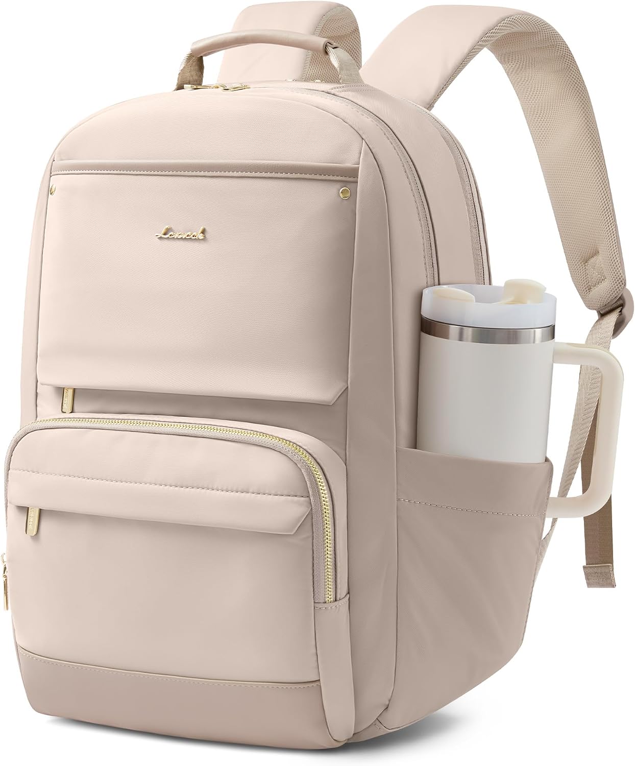 Thumbnail 6 de LOVEVOOK Damen-Rucksack für 15,6-Zoll-Laptops: wasserdichter Schul- & Cityrucksack mit separatem Laptopfach