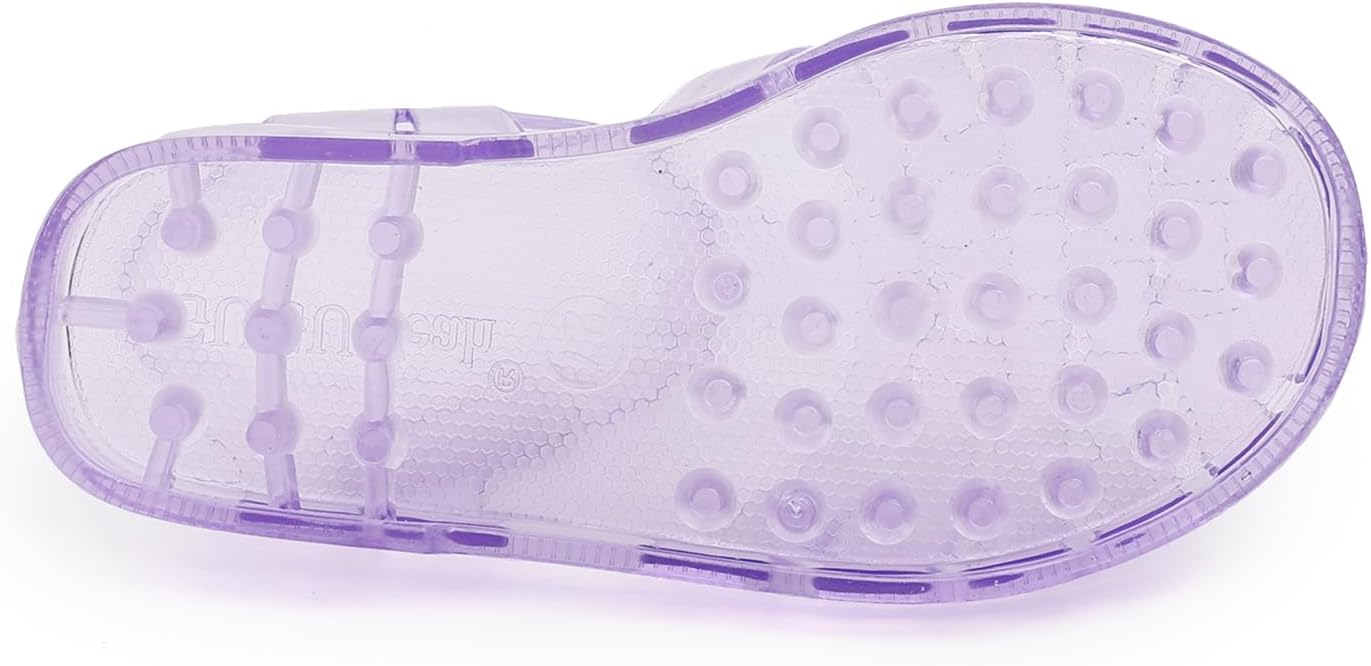 Thumbnail 6 de GUGUYeah Jelly Sandals for Girls: Waterproof, Velcro-Closure Jelly Sandals for Toddlers to Big Kids