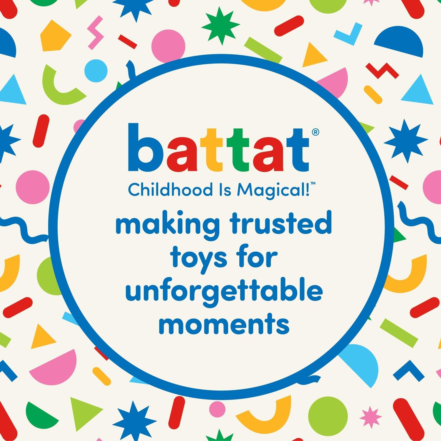 Thumbnail 6 de Battat Zählen & Sortieren Würfel – Holz-Formensortierspiel ab 1 Jahr mit 10 nummerierten Figuren