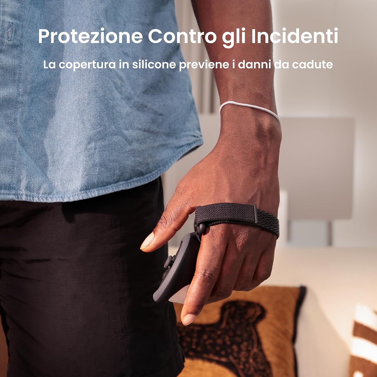 Detalle 2 de KIWI design G4 Pro Impugnature per Controller compatibili con Meta Quest 3/3S – protezione, comfort e praticità