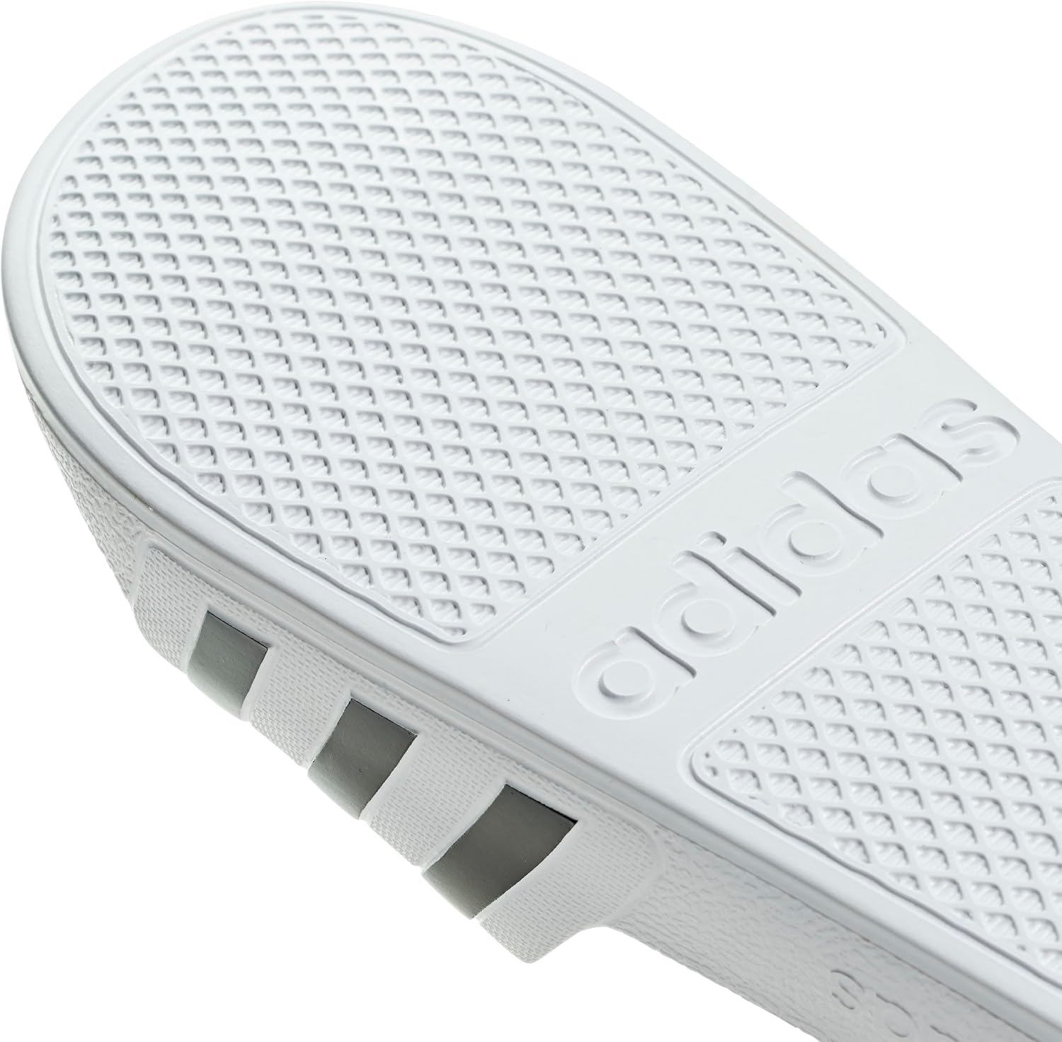 Thumbnail 6 de adidas Unisex Adilette Aqua Slides: Cloud White / Core Black / Cloud White, UK 5 / EU 38