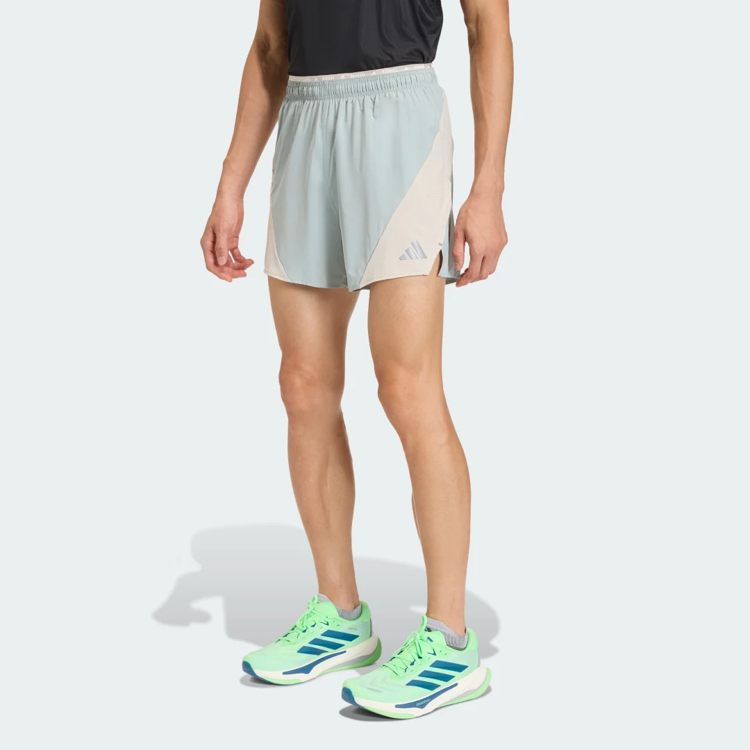 Detalle de Pantalón corto de running adi365Breeze de Adidas – verde