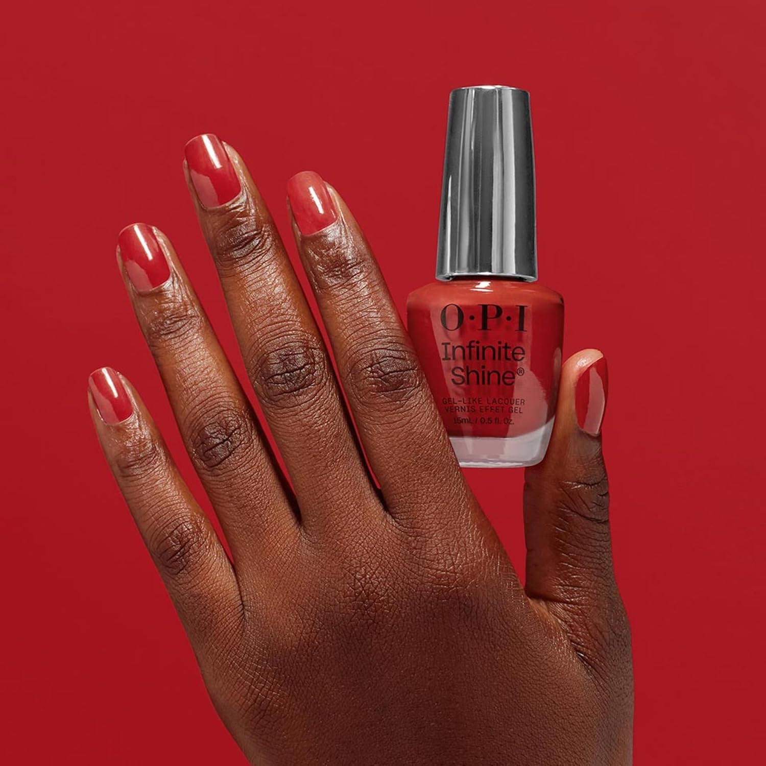 Thumbnail 3 de OPI Infinite Shine: Smalto per Unghie a Lunga Durata, Rosso 15ml