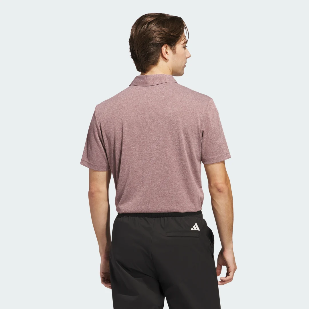 Detalle 2 de Adidas Polo Drive Heather rojo