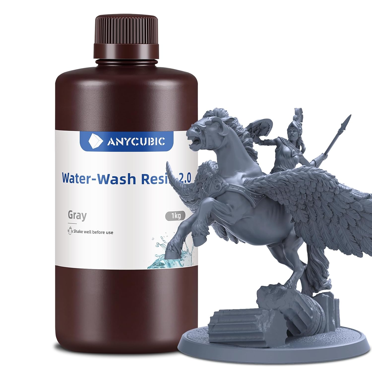 Detalle de ANYCUBIC Water Washable Resin 1kg