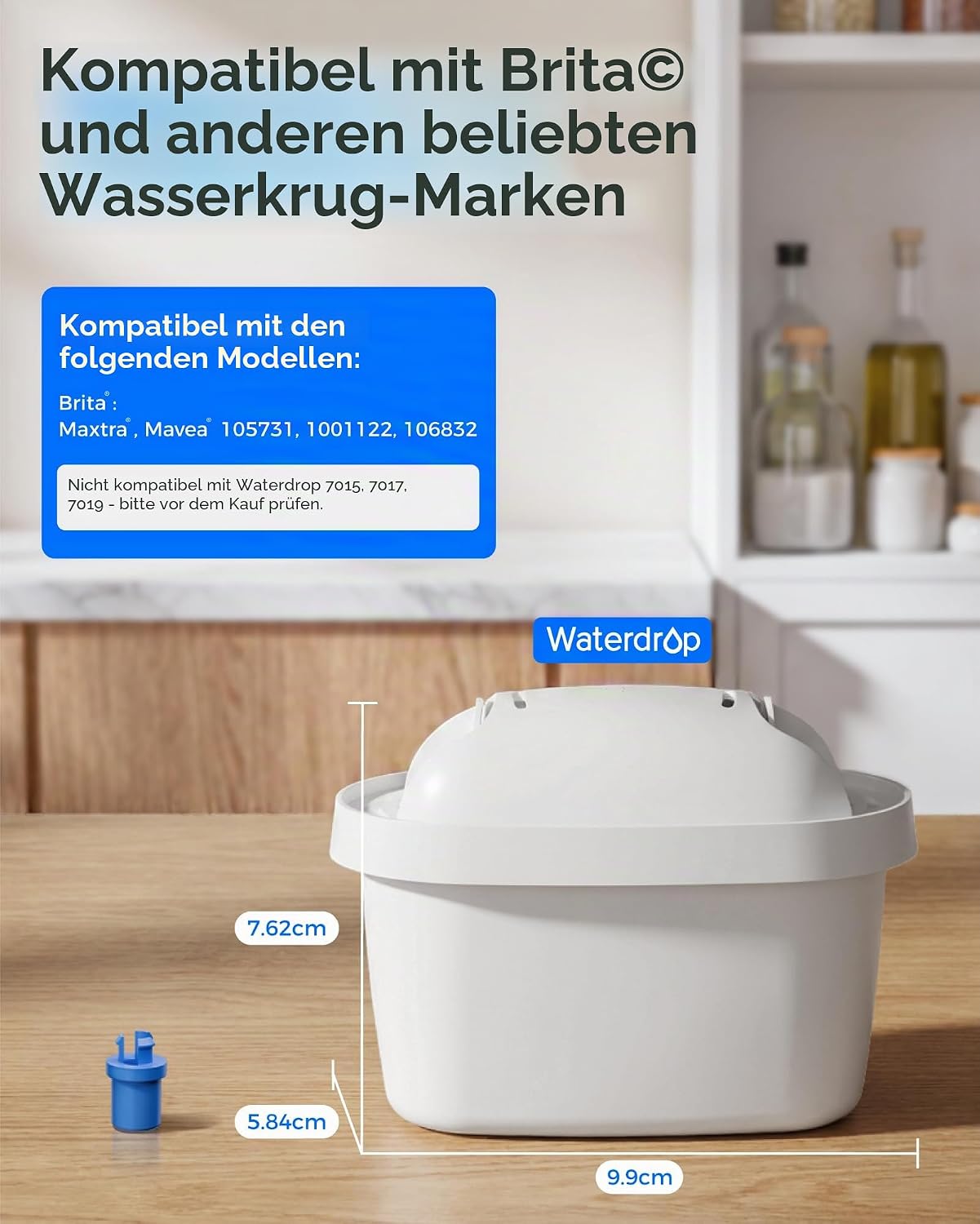 Detalle de Waterdrop Filterkartuschen 6er-Pack đ°