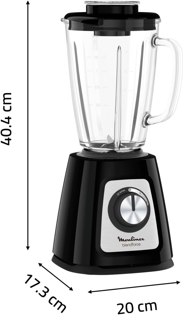 Thumbnail 6 de Moulinex Blendforce LM4308: frullatore con raffreddamento ad aria e vaso in vetro da 1,75 L