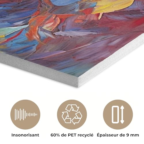 Detalle de MuchoWow Décoration murale feutre 50x70 cm ⚙