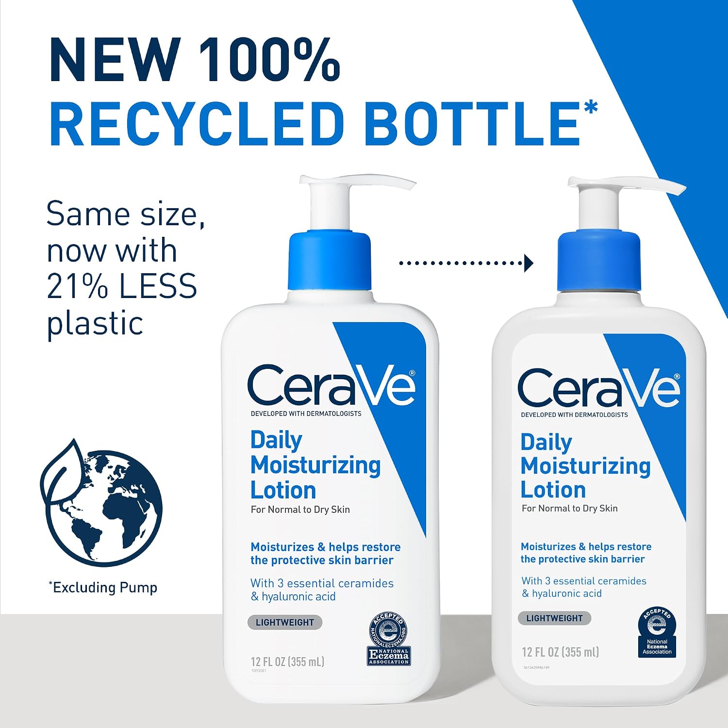 Thumbnail 1 de CeraVe Daily Moisturizing Lotion for Face and Body (12 oz)
