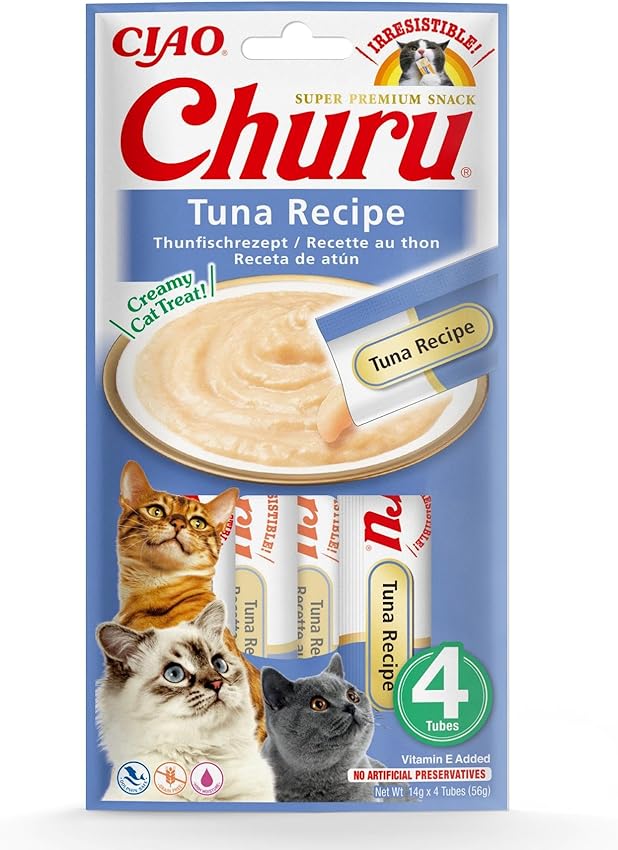 Thumbnail 1 de CHURU CHURU Cat Receta de atún 12×56 g 🐱