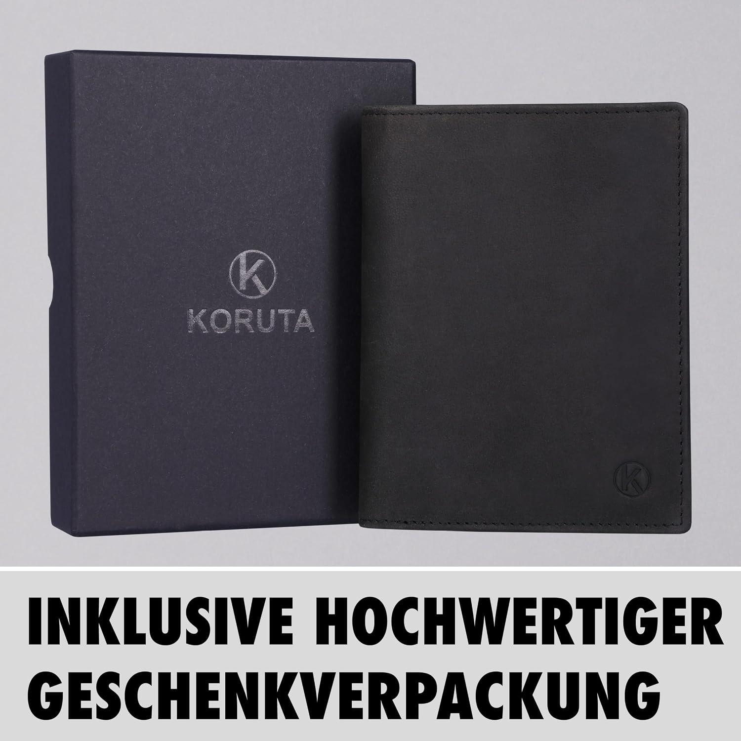 Thumbnail 5 de KORUTA Geldbörse Herren RFID Schutz 13 Fächer