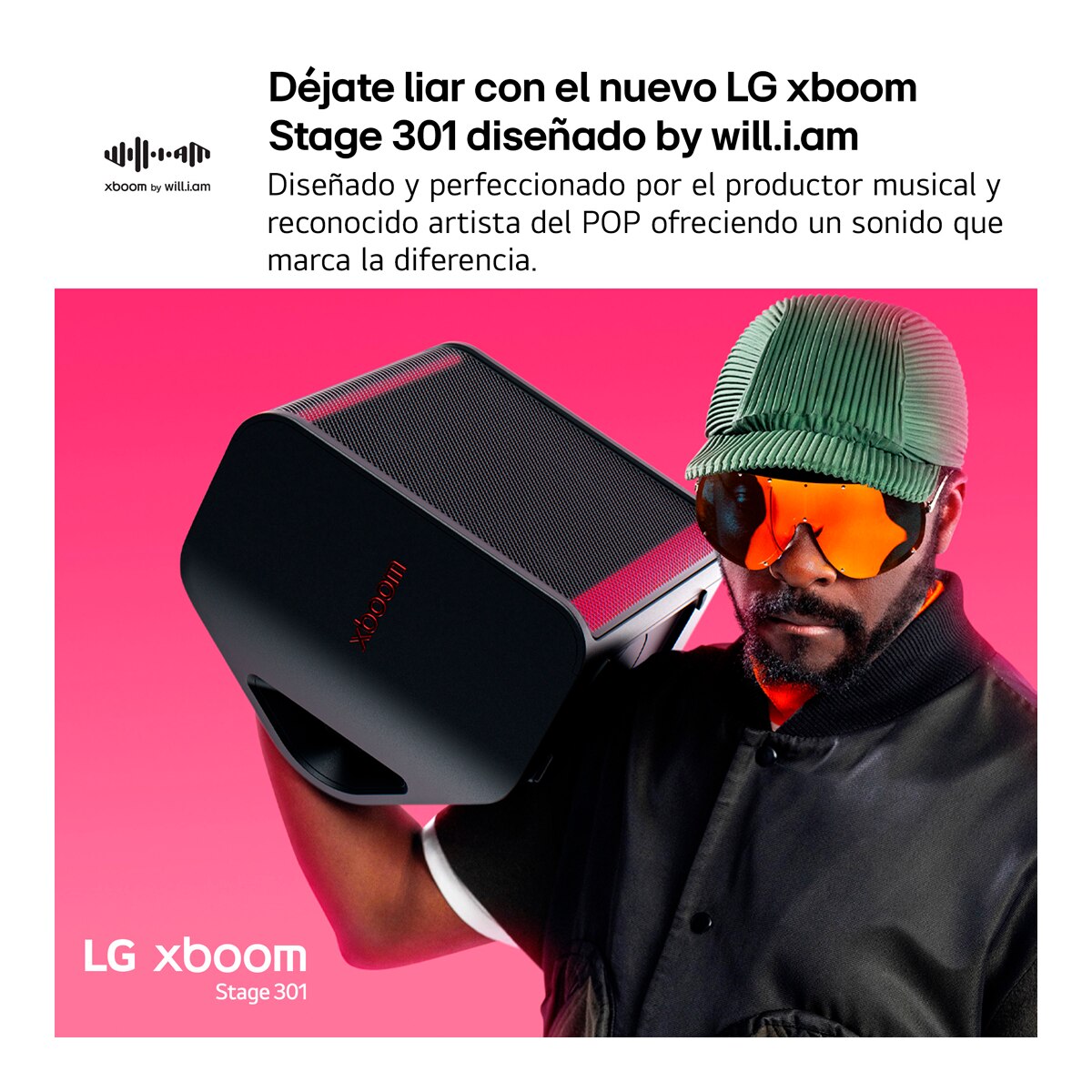 Thumbnail 3 de LG xboom Stage 301 altavoz 120 W con batería 12 h y karaoke 🔊
